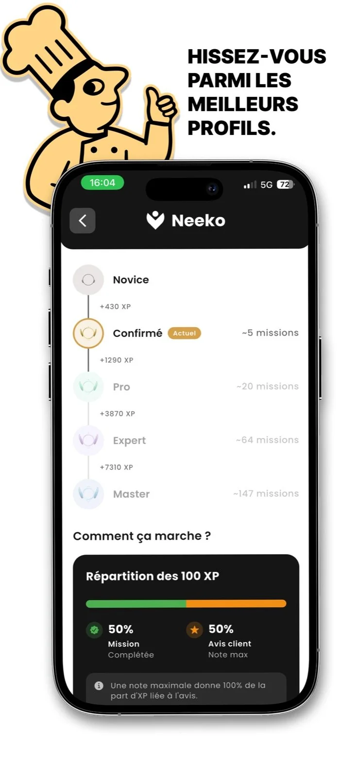 Écran 9 de l'application Neeko